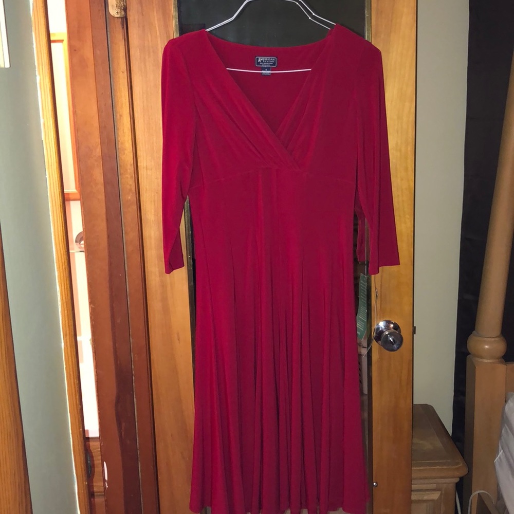 American Living size 6 red dress w/tags